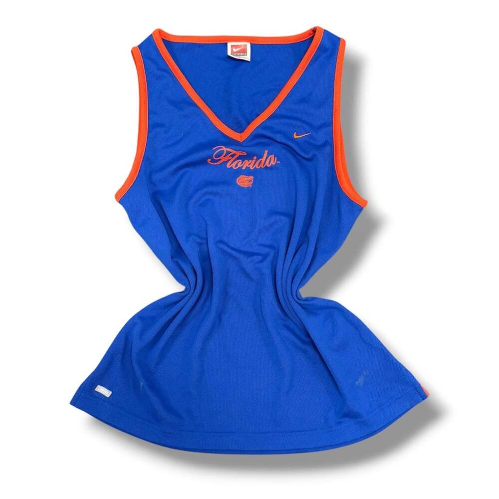 Nike Florida Gators Tank Top Size M(8-10) Blue Orange